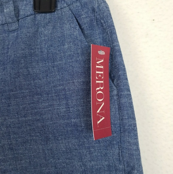 Chambray Chino Shorts 5" inseam - Picture 2 of 5